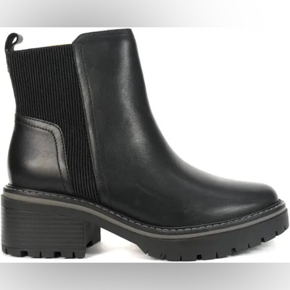 Naturalizer Jadyn Black Leather Chelsea Boots H7228L3001 Size 40
